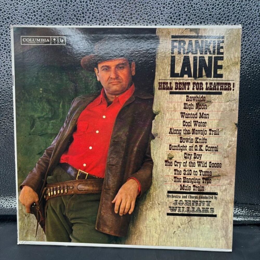 Vinyl Frankie Laine LP Hell Bent for Leather 1961 NM/VG+
